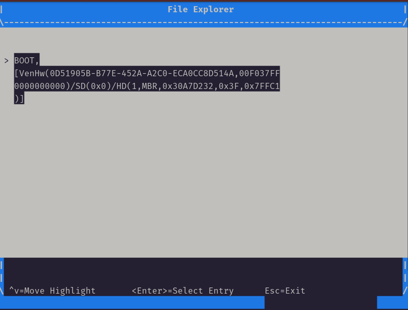 Hikey970 BootManager