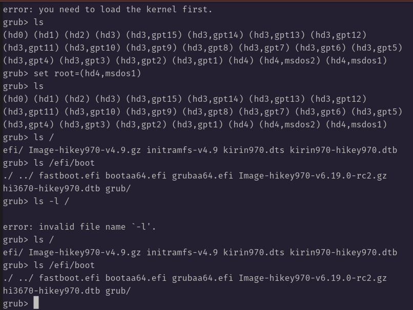 Hikey970 BootManager