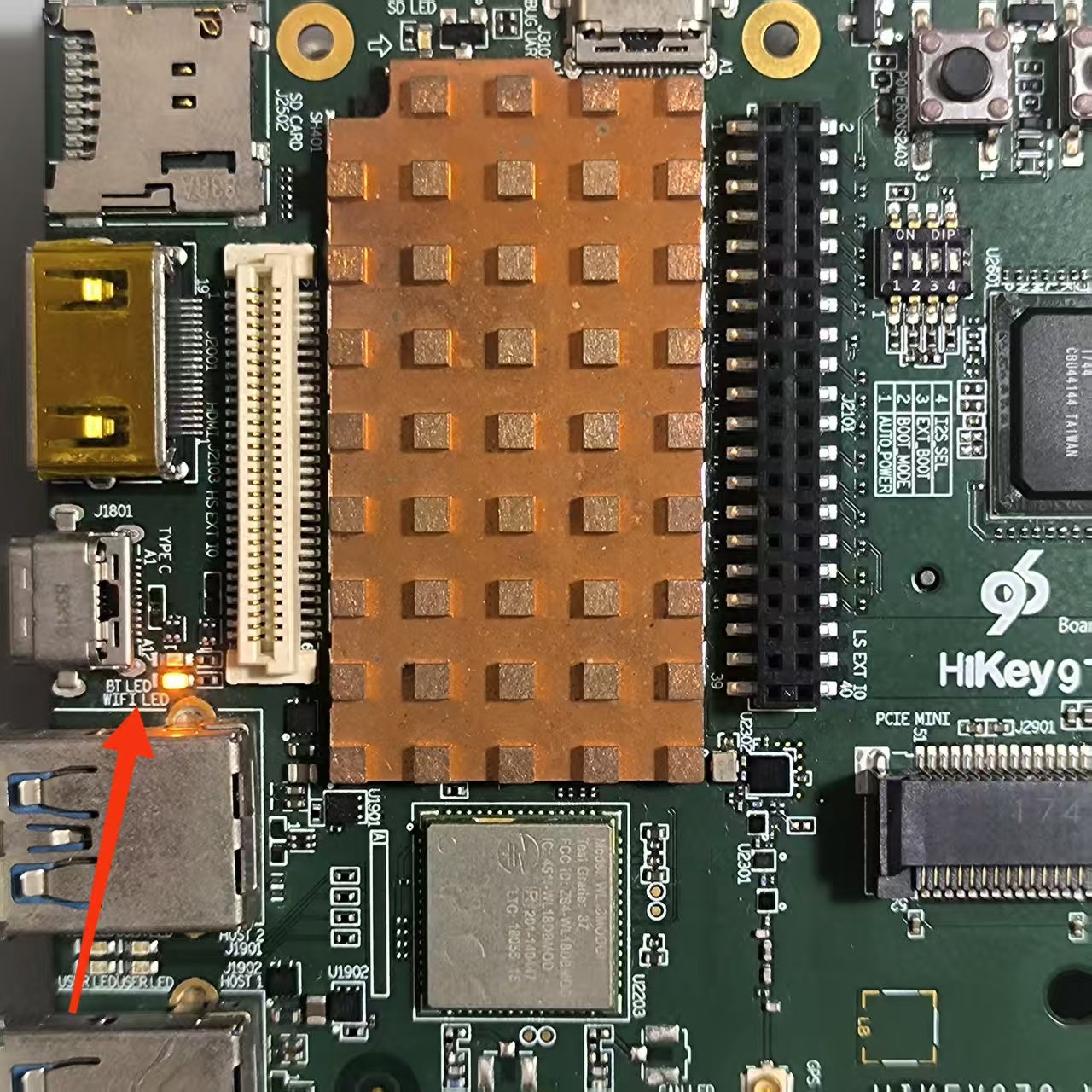 Hikey970 WiFi LED indicator